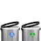 Alpine Industries Trash Can, Stainless Steel Brushed, Stainless Steel/Plastic ALP470-65L-1-CO-T - alternate 6